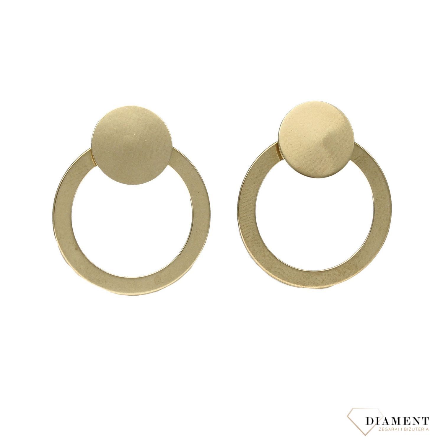 Złote kolczyki 333 kółeczka KL 7944.jpg